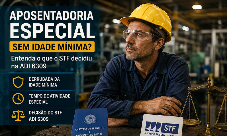 Aposentadoria especial sem idade mínima? Entenda o que o STF decidiu